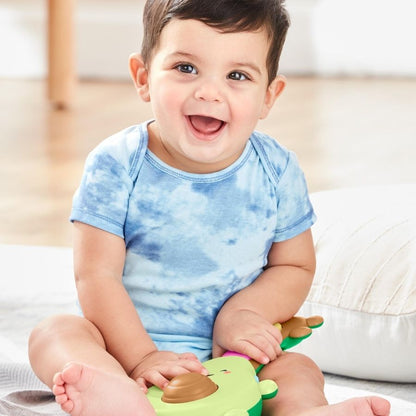 Skip Hop Farmstand Rock Toy -A-Mole Guitar, Zoo Fill Up Fountain & Zoo Ring Toss Toys