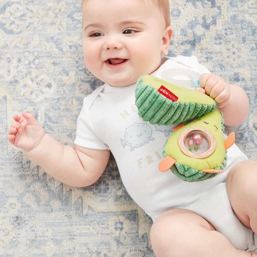 Farmstand Avocado Stroller Toy Multi Color