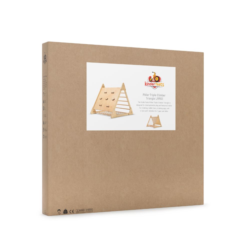 Pikler Climber Triangle Montessori Climbing Frame for Toddlers and Kids