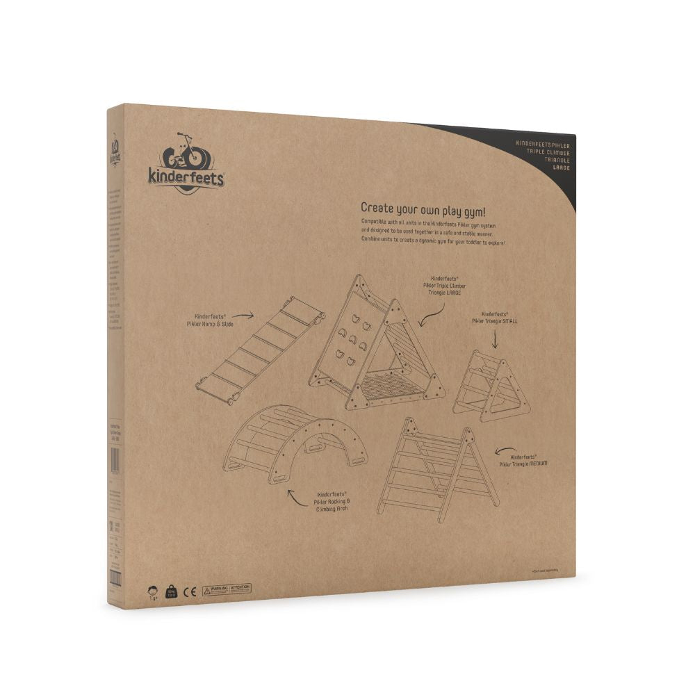 Pikler Climber Triangle Montessori Climbing Frame for Toddlers and Kids