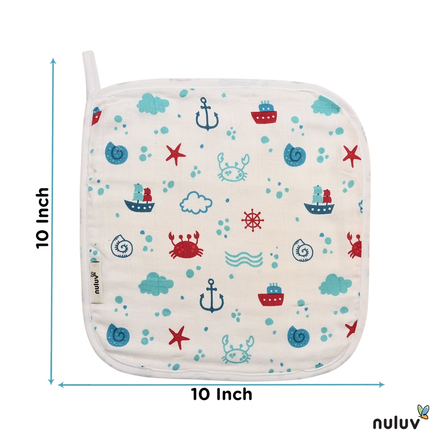 Anchor Baby Cloths and Swaddle Wraps Multi-Item Set for Infant Care Essentials