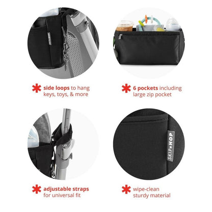 Grab & Go Stroller Organizer Black