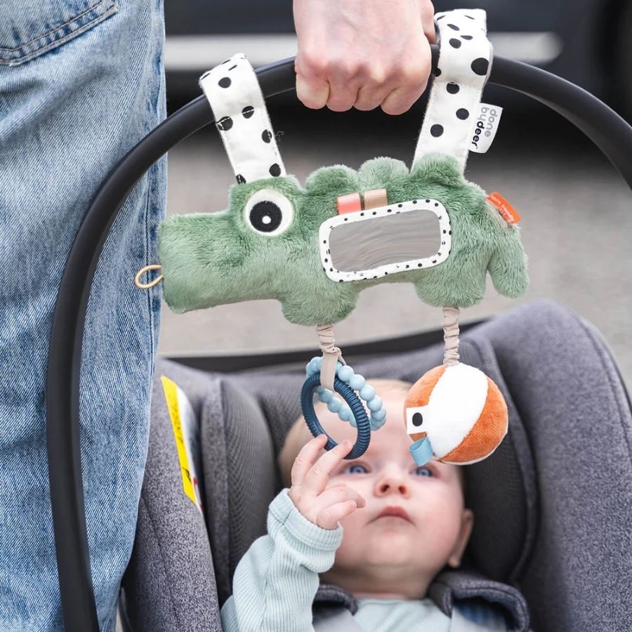 Hanging Activity Toy - Croco Green