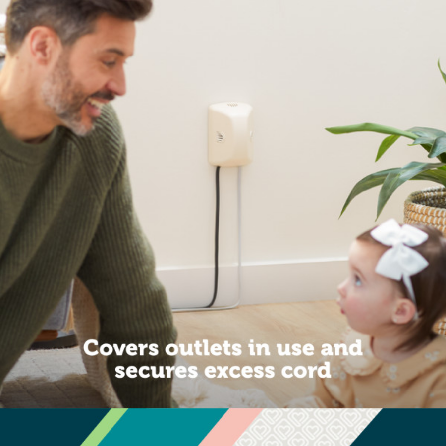 Outlet Cover with Cord Shortener