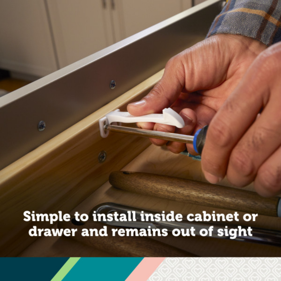 Cabinet & Drawer Latch (14pk)