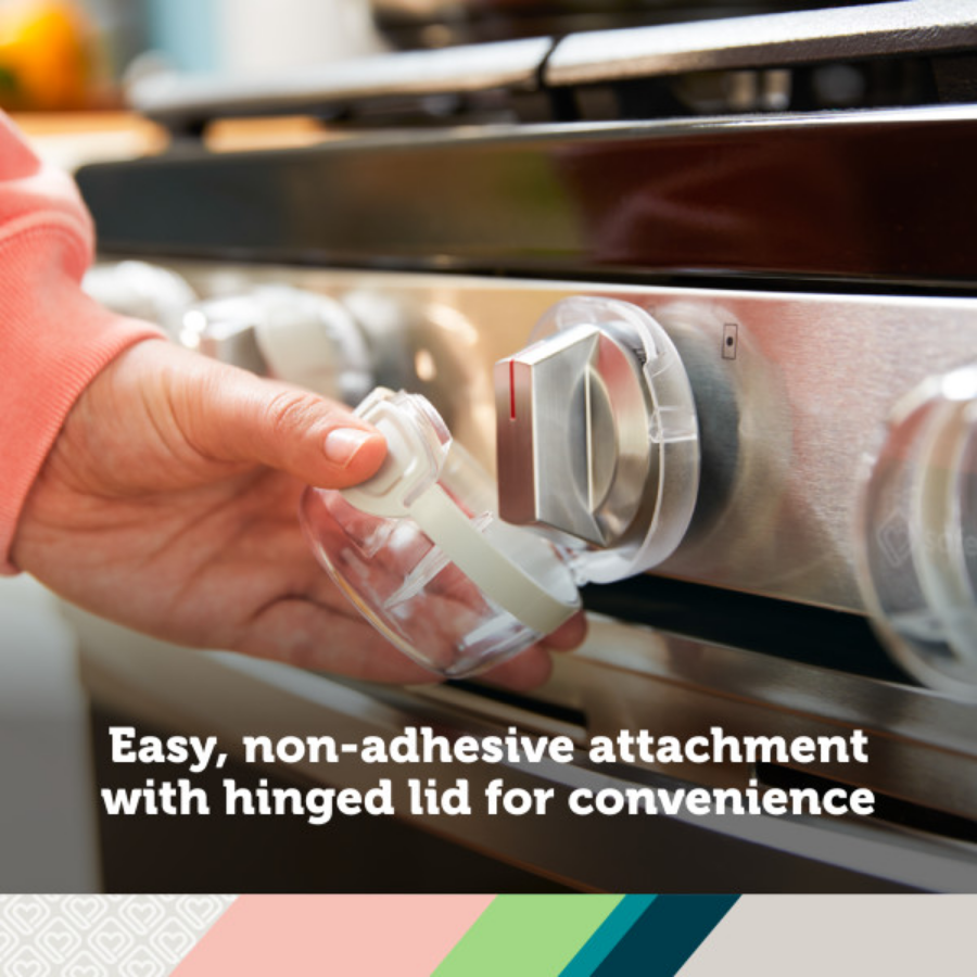 Clear View Stove Knob Covers (5 Pack)