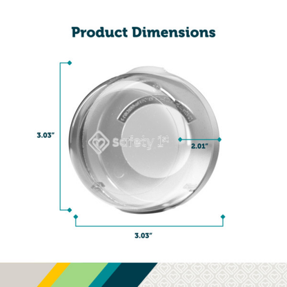 Clear View Stove Knob Covers (5 Pack)