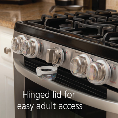 Clear View Stove Knob Covers (5 Pack)