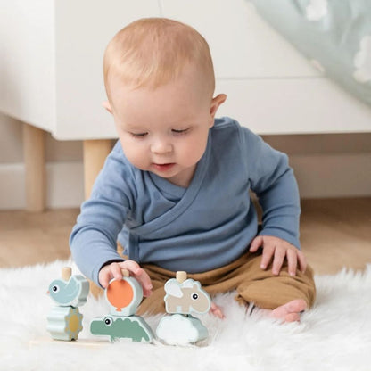 Stacking Toy Happy Clouds Colour Mix