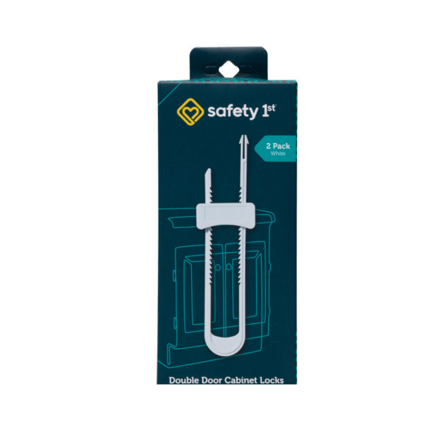 Double Door Baby-Proofing Cabinet Lock (2pk)