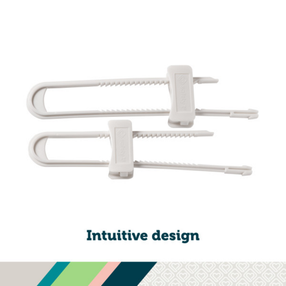 Double Door Baby-Proofing Cabinet Lock (2pk)