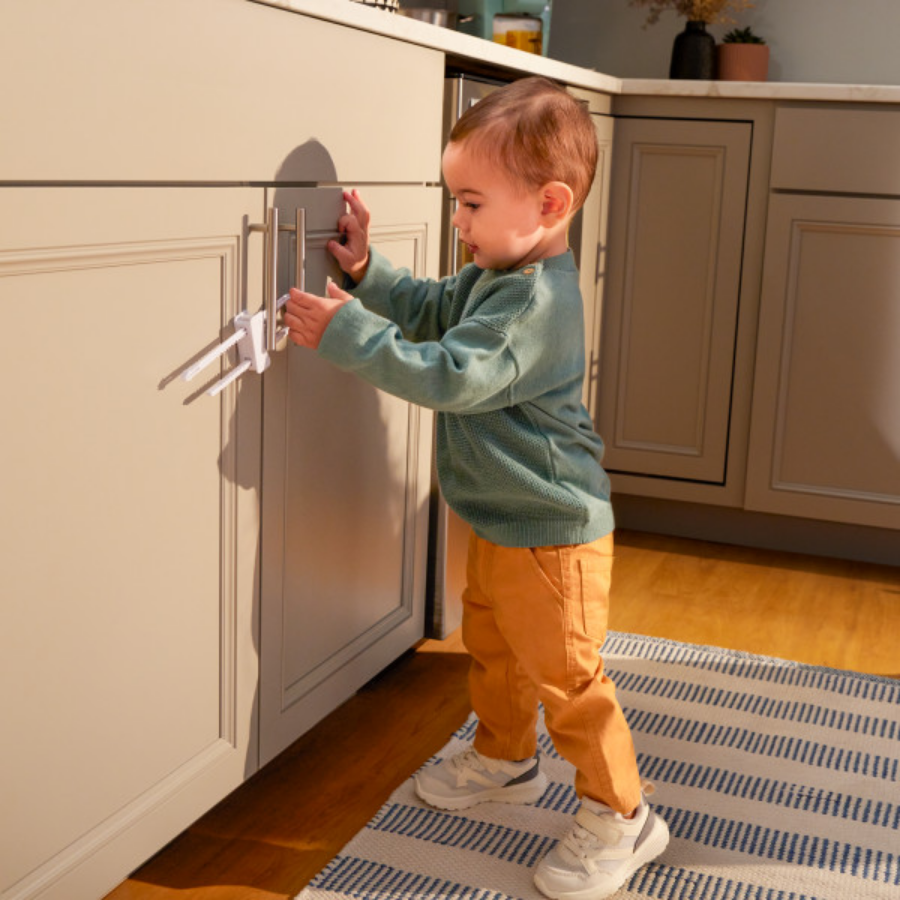 Double Door Baby-Proofing Cabinet Lock (2pk)
