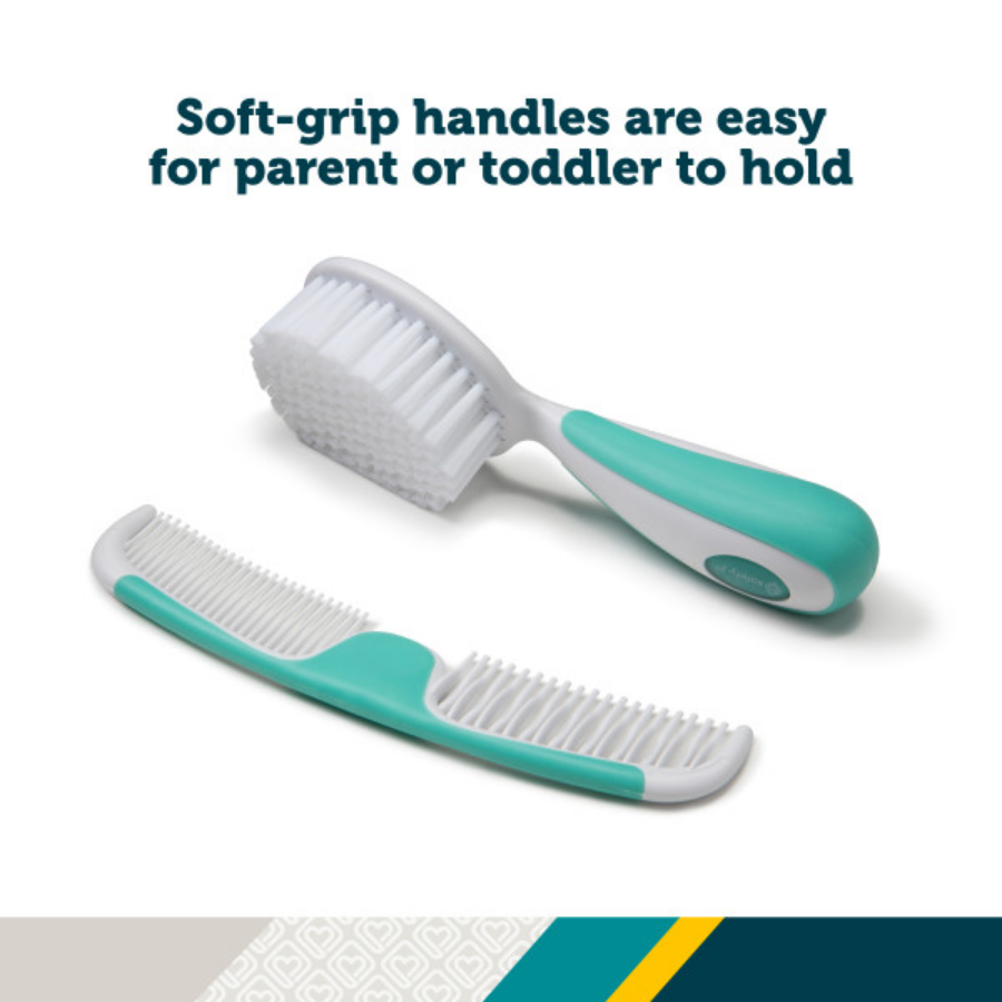 Easy Grip Brush And Comb