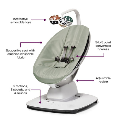 Mamaroo Multi-Motion Baby Swing - Sage