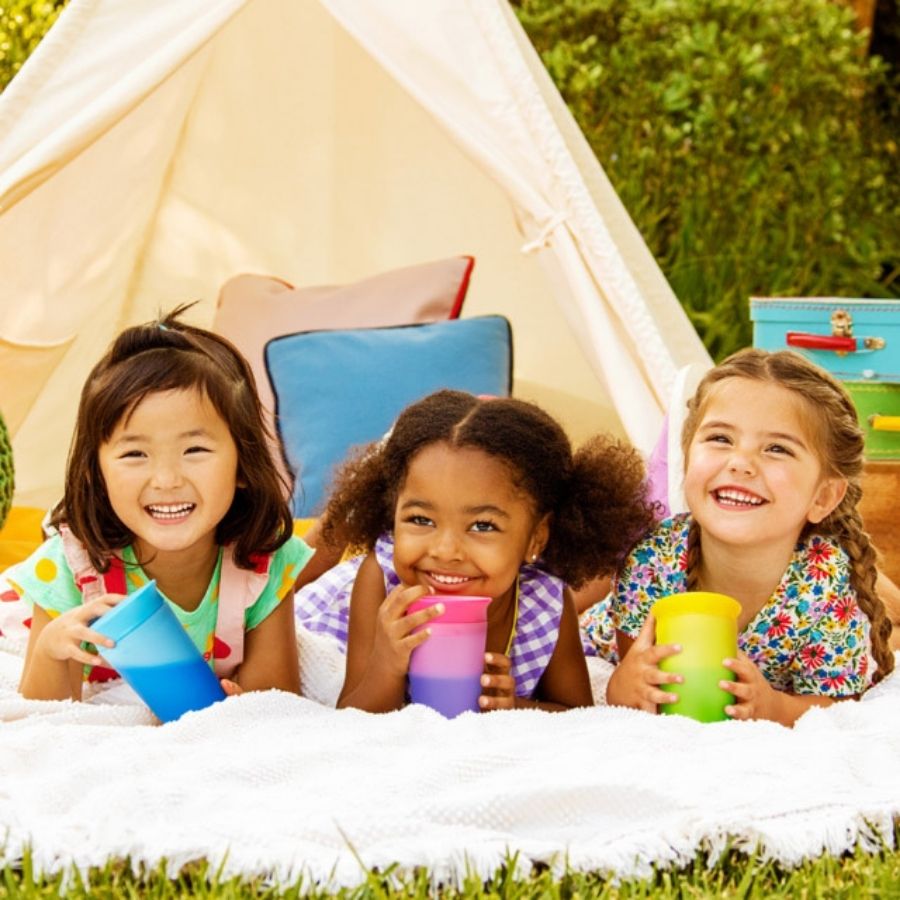 كوب Miracle® متغير اللون 360 درجة، 9 أونصة - أزرق