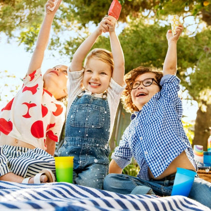 كوب Miracle® متغير اللون 360 درجة، 9 أونصة - أزرق