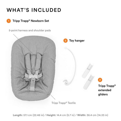 Tripp Trapp Newborn Set Grey