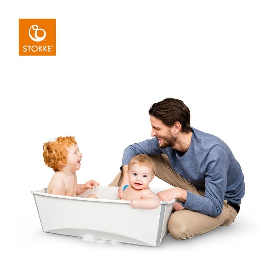 Flexi Bath Collapsible Portable Tub for Adults and Kids, Space-Saving Design