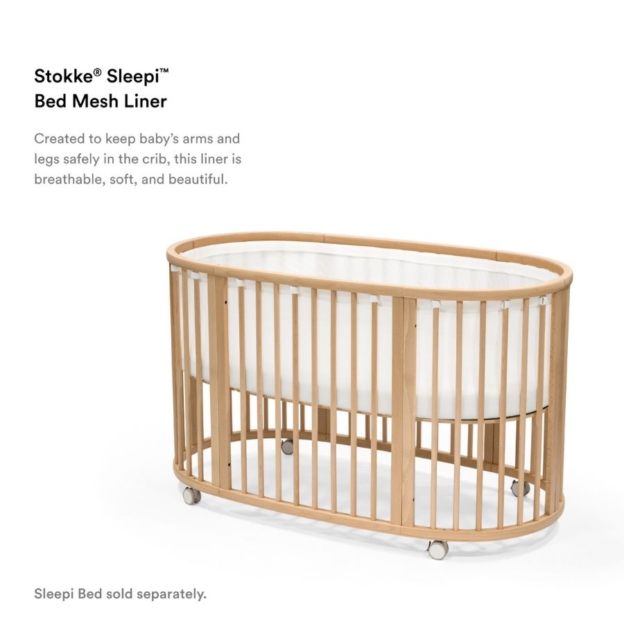 Sleepi Bed Mesh Liner White