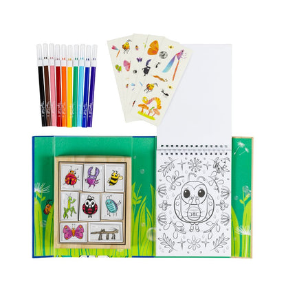 Colouring Set - Assorted Themed Activity Pack for Kids with Multiple Scenes