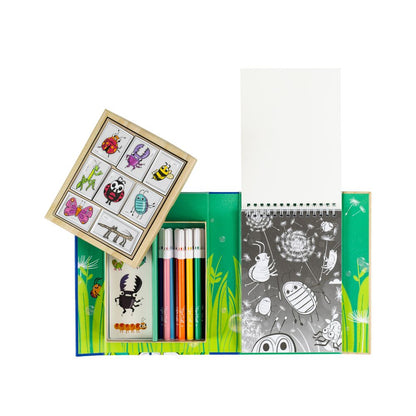 Colouring Set - Assorted Themed Activity Pack for Kids with Multiple Scenes