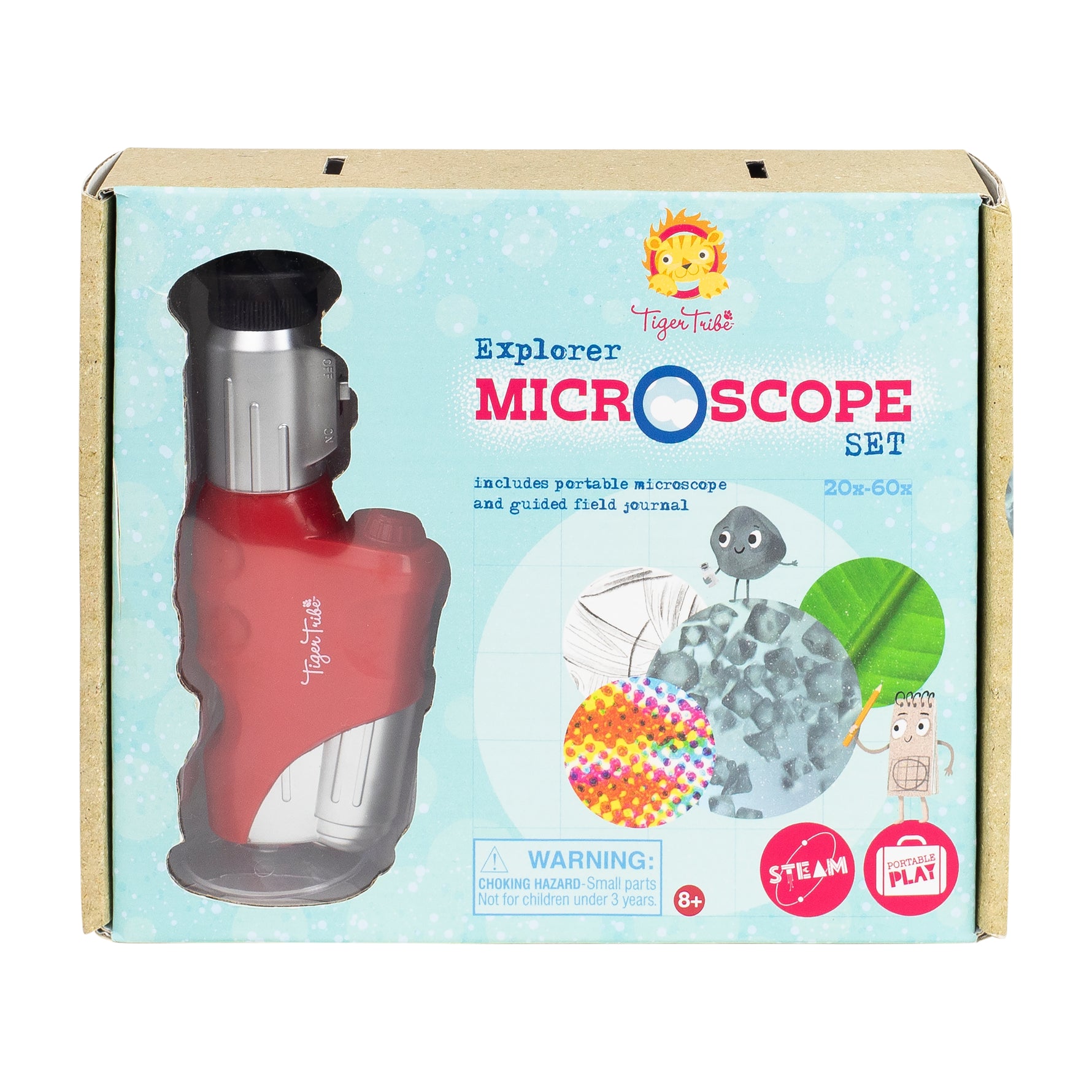 Tiger Tribe | Explorer Microscope Set | Damaged Box 70% Off