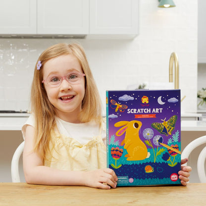 Scratch Art - Creative Scratch Art Activity Kit for Children and Kids Ages 4+