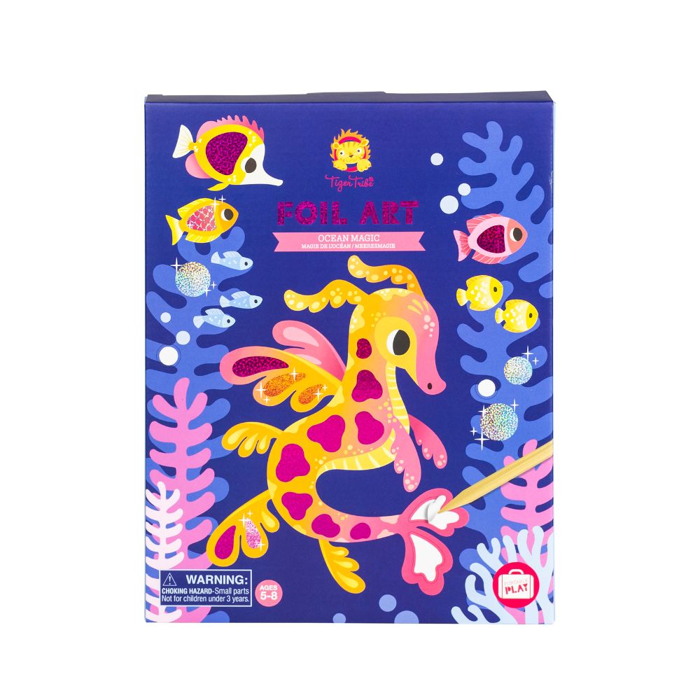 Tiger Tribe | Foil Art - Ocean Magic | Order From Sweet Pea