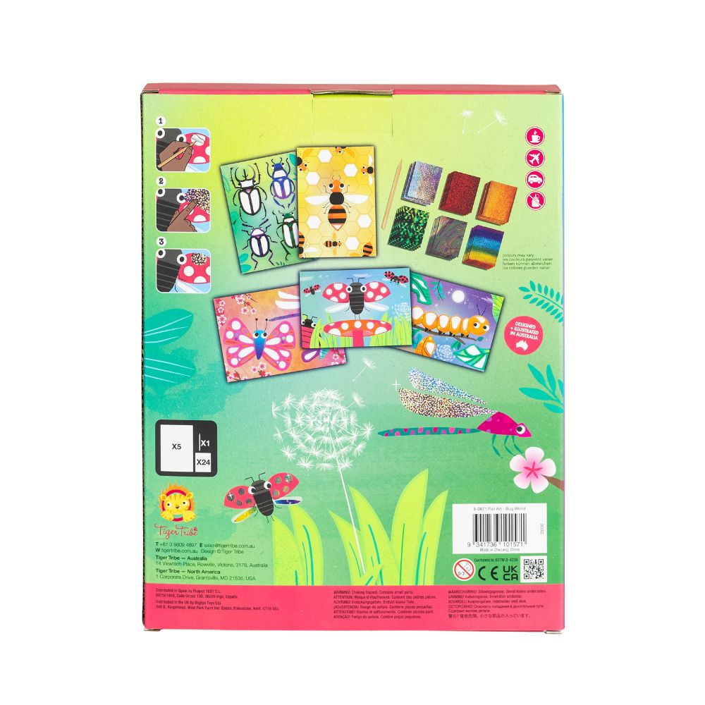 Foil Art - Decorative Collection for Kids' Rooms, Crafts and Playtime Fun