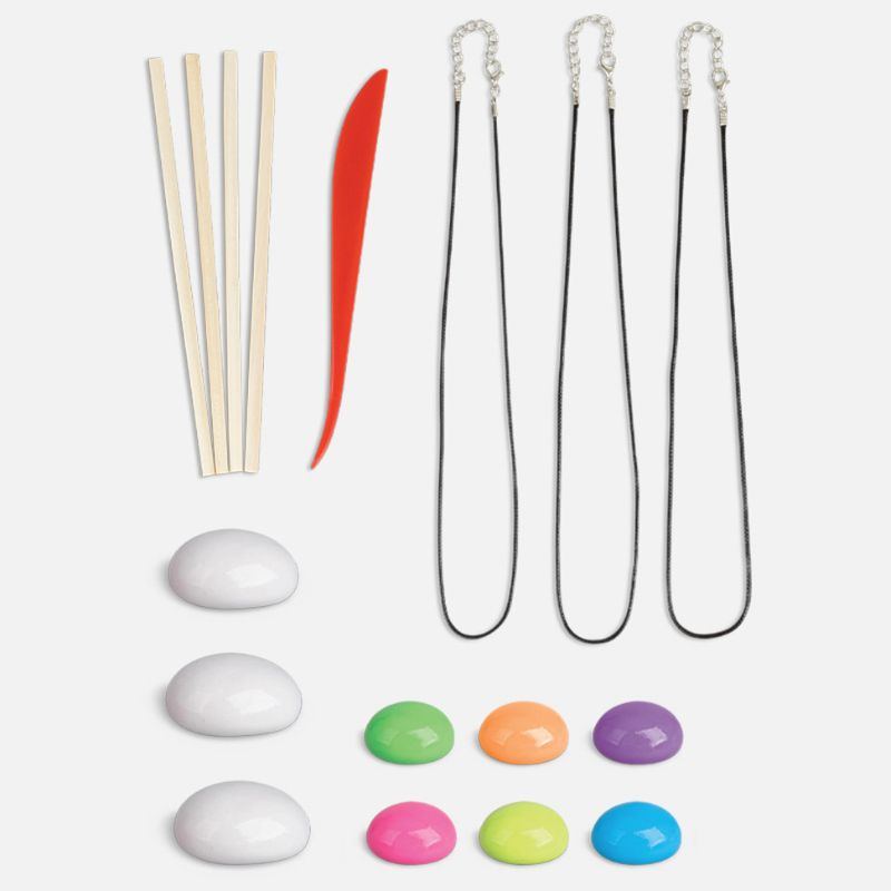 مجموعة تصميم المجوهرات - قلادات من الخرز الملتوي