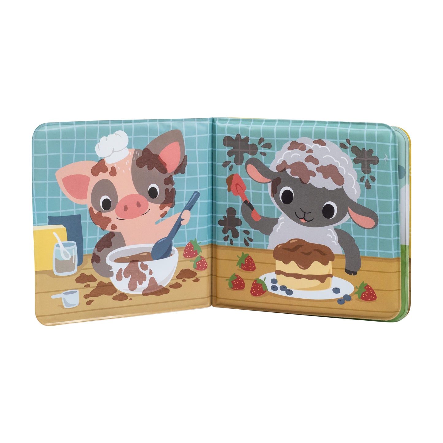 Bath Book - Waterproof Foam Baby Bath Toy for Sensory Play and Early Learning