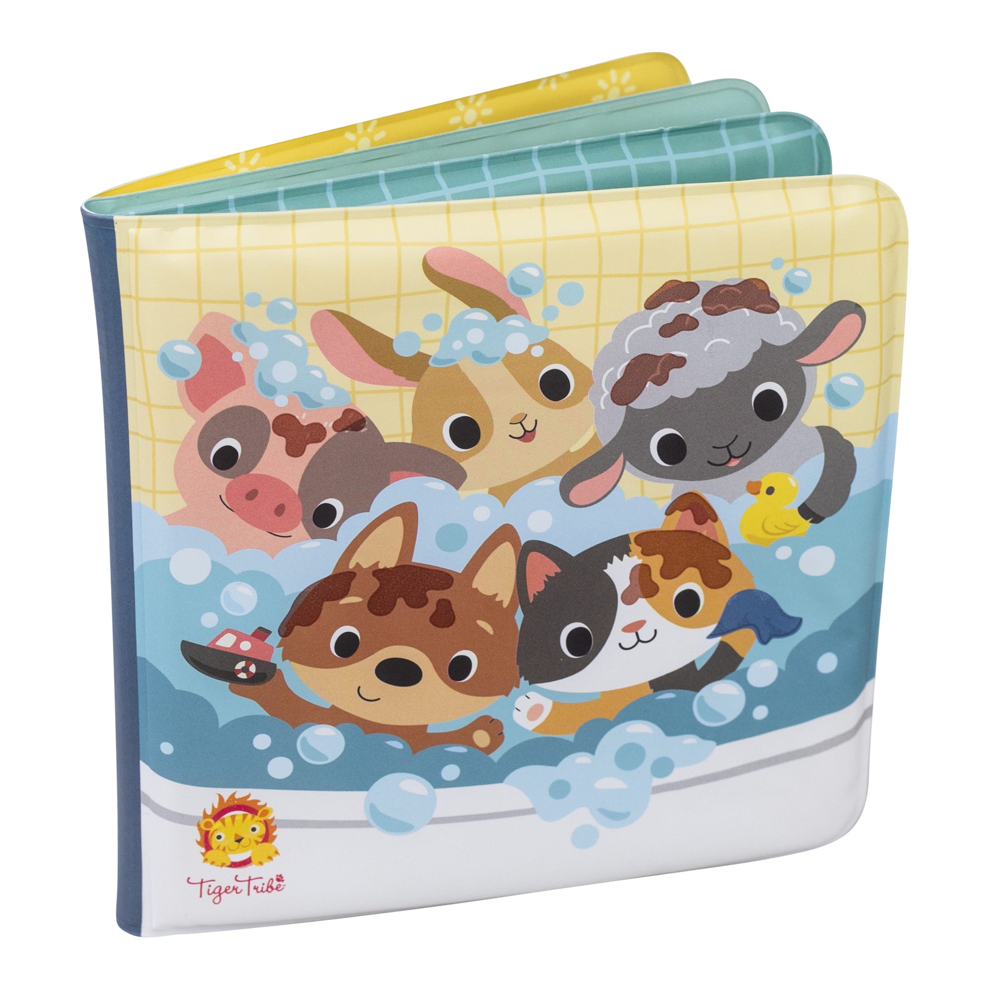 Tiger Tribe Bath Time Bath Book - Messy Farm