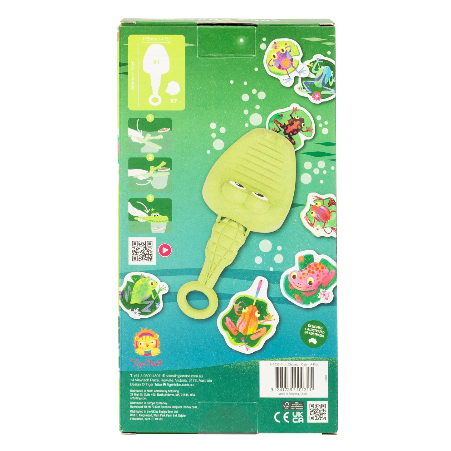 كروك تشيسي - اصطياد ضفدع