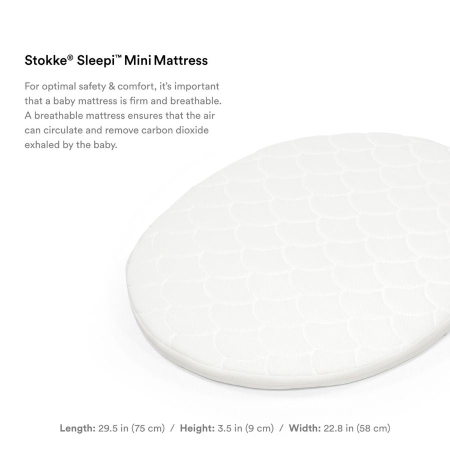 Sleepi Mini Mattress White