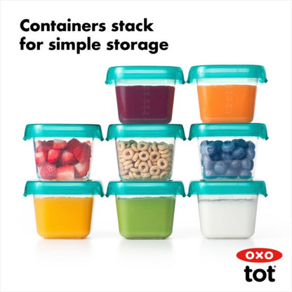 Baby Blocks Freezer Storage Containers Multipack for Breast Milk and Baby Food Storage