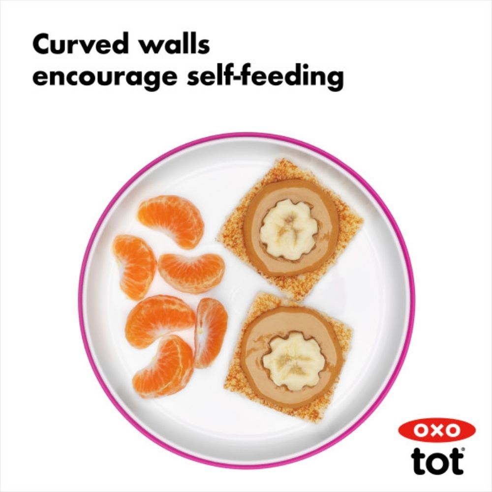 وعاء شفط لاصق - وردي