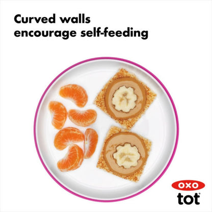 وعاء شفط لاصق - وردي