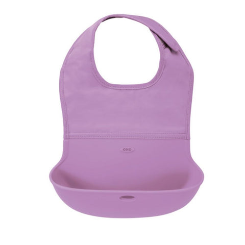 Roll Up Bib - Lilac