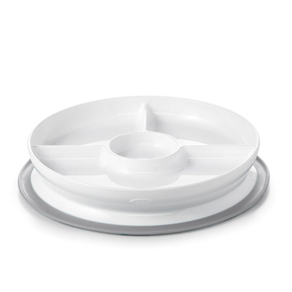 Stick & Stay Suction Divided Plate