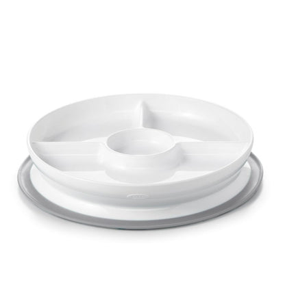 Stick & Stay Suction Divided Plate
