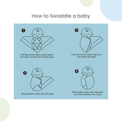 Whale Swaddle Wrap - Pack of 2 | Super Ultra Soft Cotton Malmal Baby Swaddle Cloth | Soft Pure Cotton Sheets Baby Wrap Set for New Born Babies | New Born Swaddles