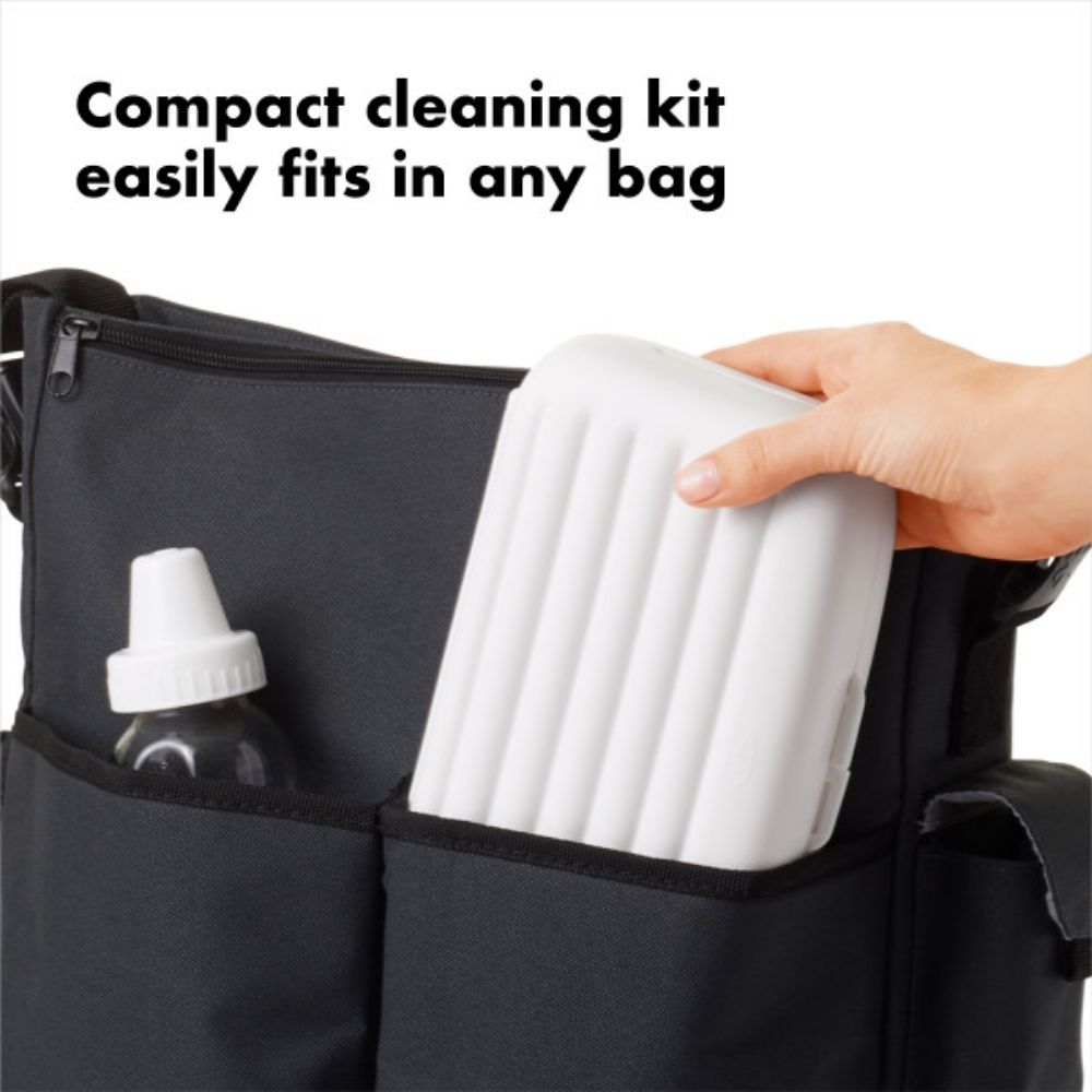 On-The-Go Drying Rack with Bottle Brush