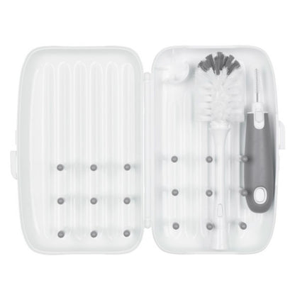 On-The-Go Drying Rack with Bottle Brush