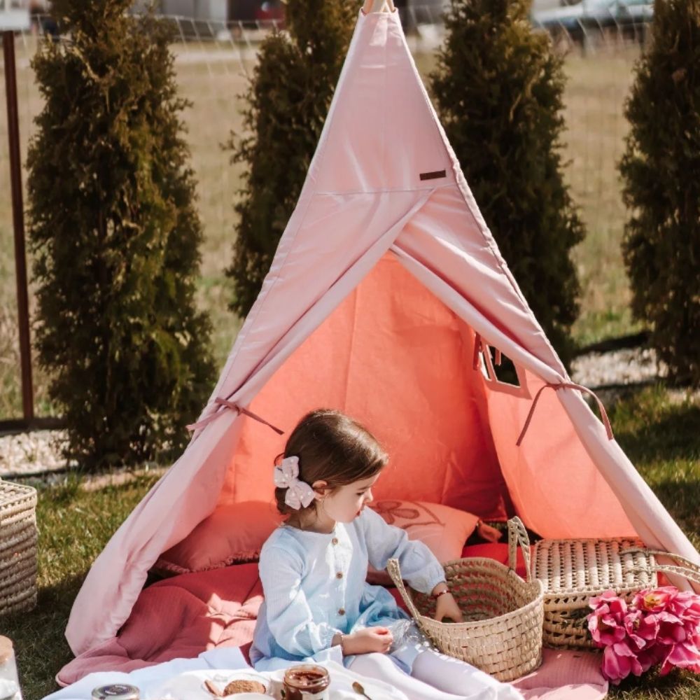 Kids Teepee Tent Pink 