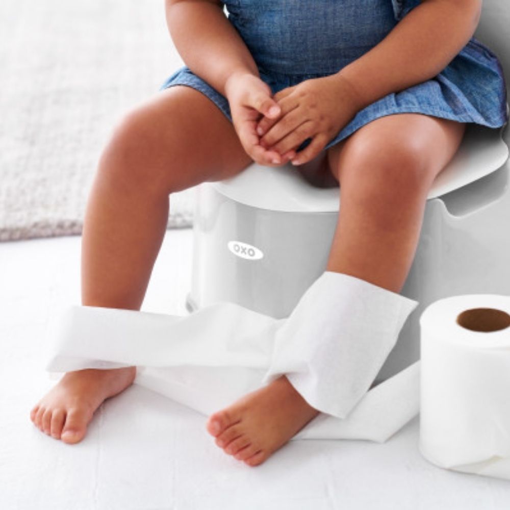 كرسي المرحاض - رمادي