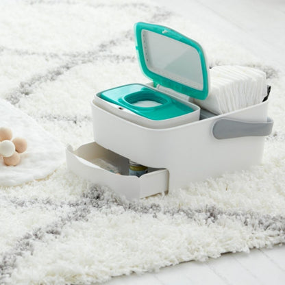 حامل الحفاضات - رمادي