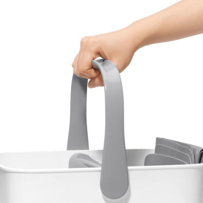 حامل الحفاضات - رمادي