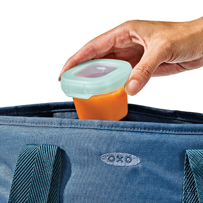 Baby Blocks Food Storage Containers for Breastmilk, Baby Food and Snacks — Leakproof
