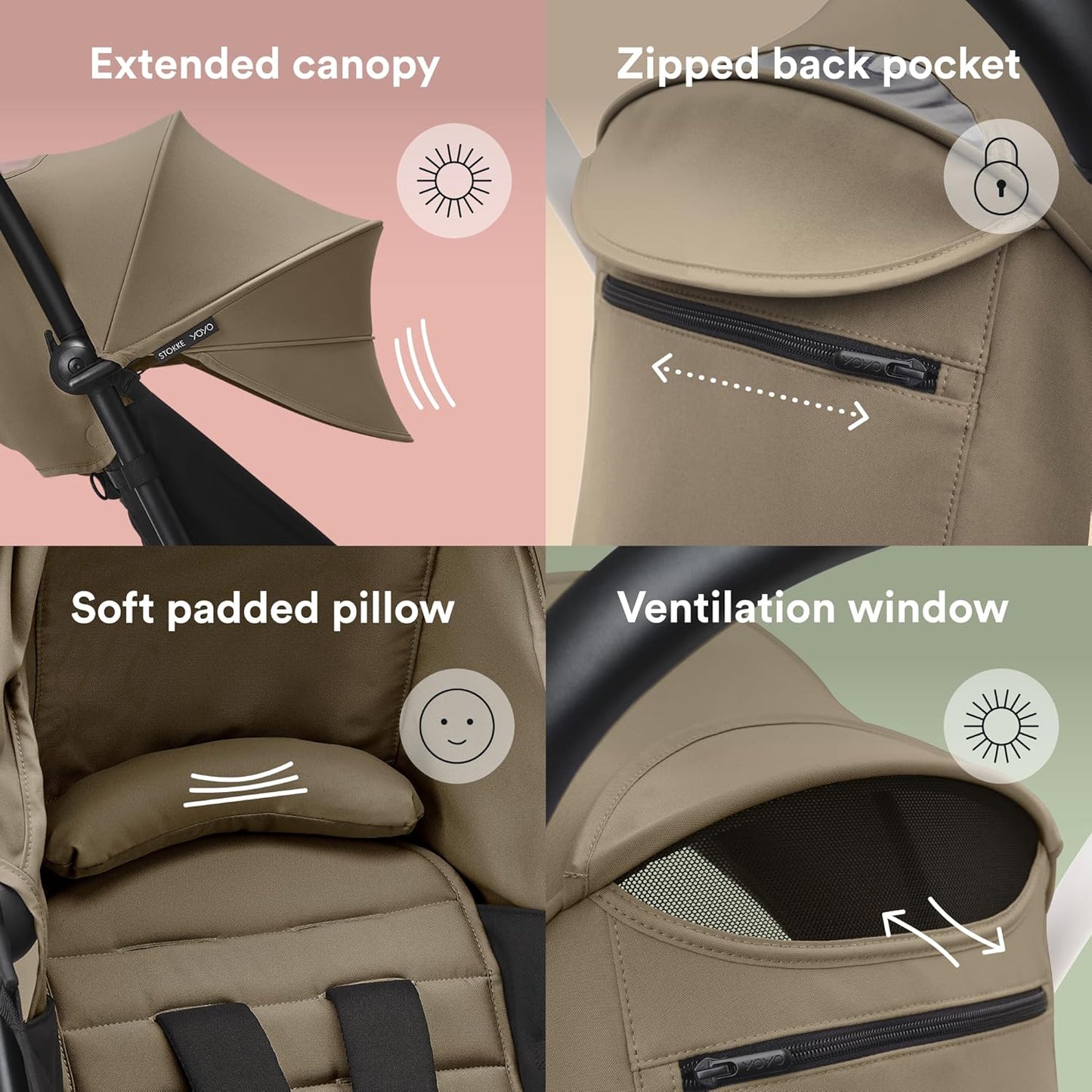 YOYO³ Color Pack Accessory Set for YOYO Collection and Universal Compatibility