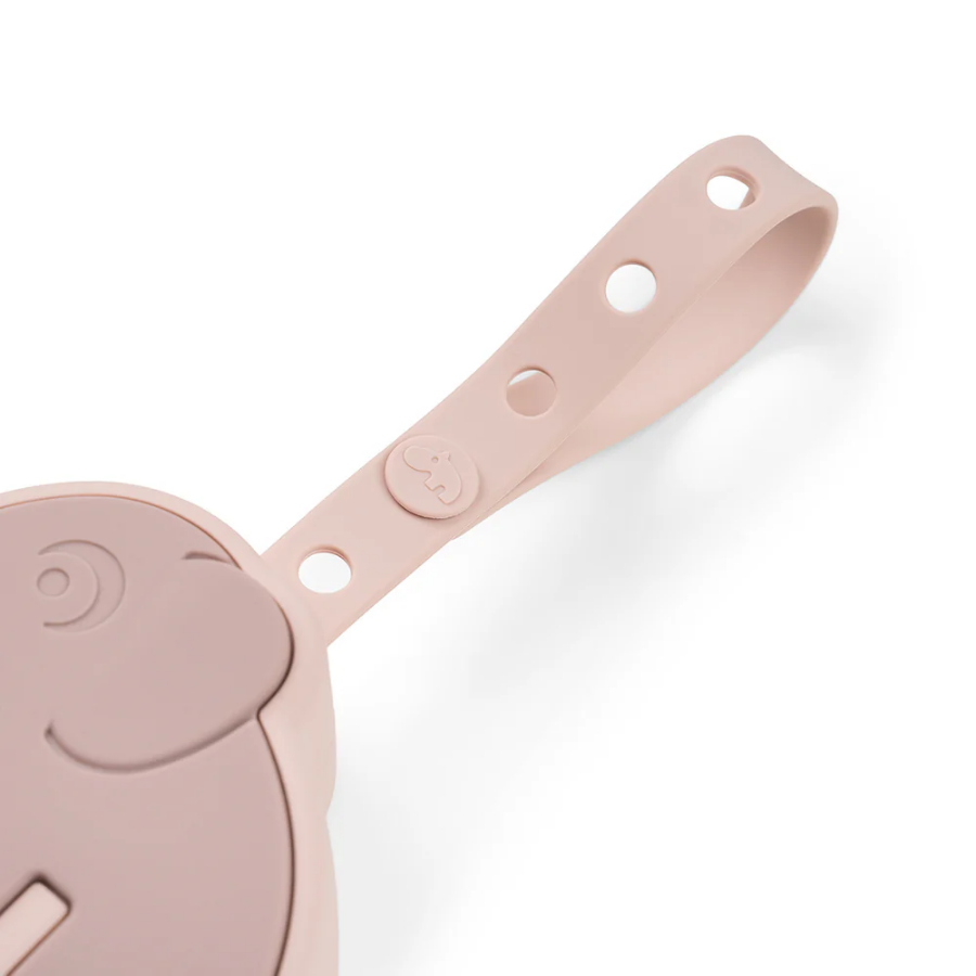 Silicone Pacifier Pouch – Hygienic Holder with Zipper & Clip for On-the-Go Use